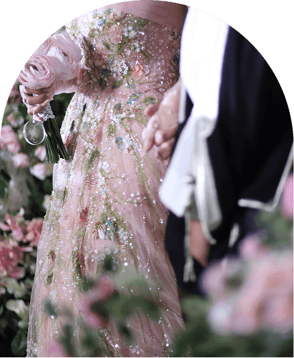 Luxury wedding venue interior
